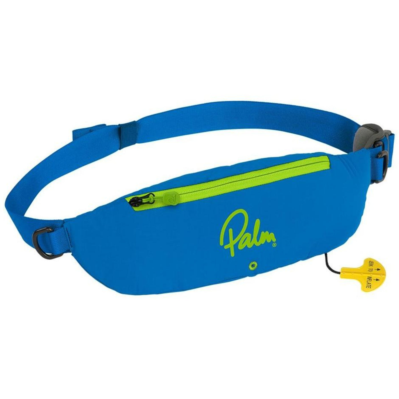 Palm Glide Waistbelt PFD | Kayak & Stand-up Paddle Board Inflatable Waistbelt | Further Faster Christchurch NZ | #palm-blue