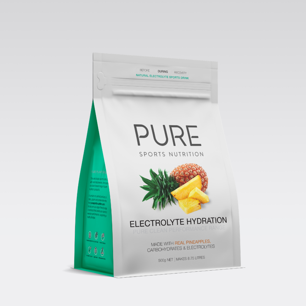 Pure Electrolyte Pouch 500gram | Sports Nutrition and Supplements NZ Pineapple