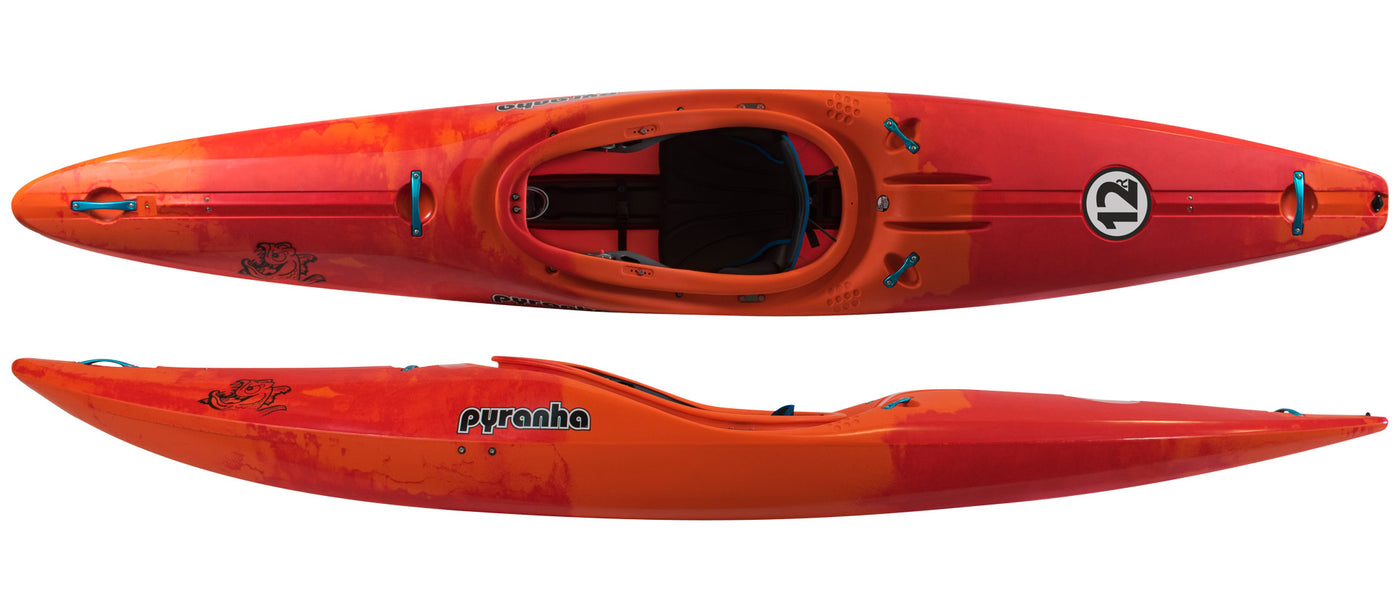 Pyranha 12R | Whitewater Kayaking | NZ #orange-soda