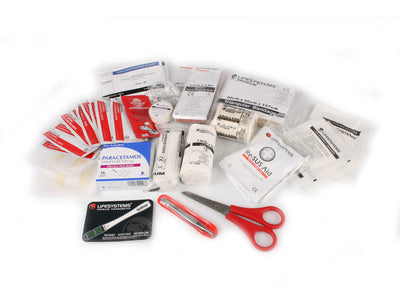 Lifesystems Waterproof First Aid Kit contents