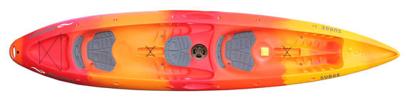 Mission Surge Kayak | Sit On Top and Recreational Kayaks | NZ #Orange-Fade