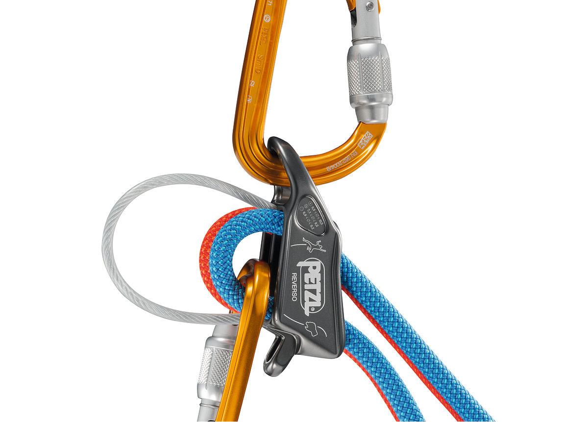 Petzl Reverso | Rock Climbing Belay/Rappel Device | Petzl NZ