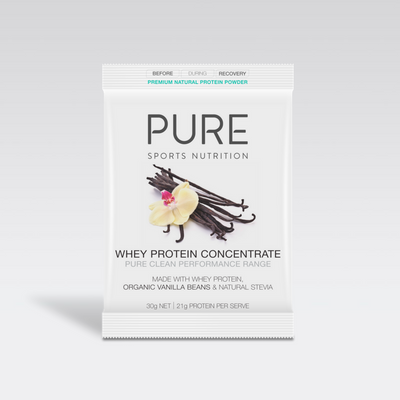 Pure Whey Protein Sachet 30g - Vanilla | Pure Sports Nutrition NZ