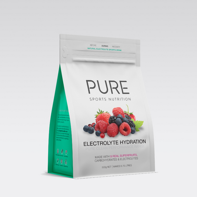 Pure Electrolyte Pouch 500gram | Sports Nutrition and Supplements NZ Superfruits