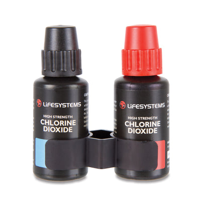 Lifesystems Chlorine Dioxide Bottle Set | Water Purification | NZ