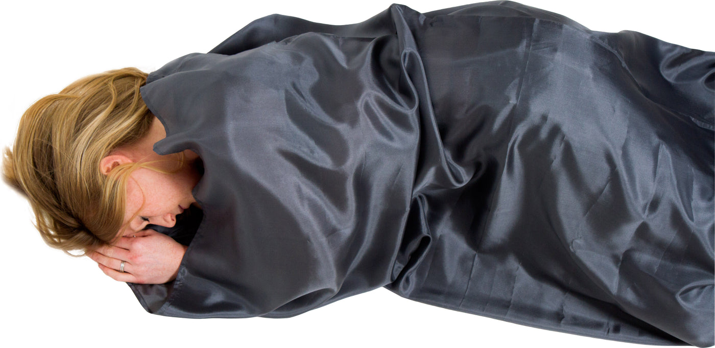 Lifeventure Silk Liner - Mummy Shaped | Sleeping Bag Liner | NZ