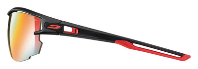 Julbo Aero Black/Red, REACTIV Performance 1-3 | Trail Running Sunglasses
