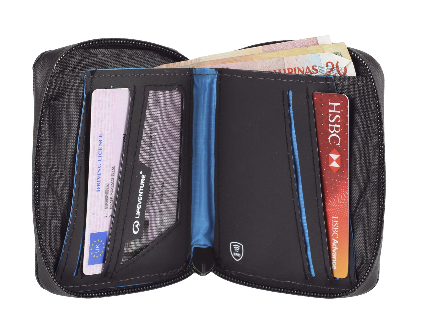Lifeventure RFID Bi-Fold Wallet | Travel Wallet | NZ