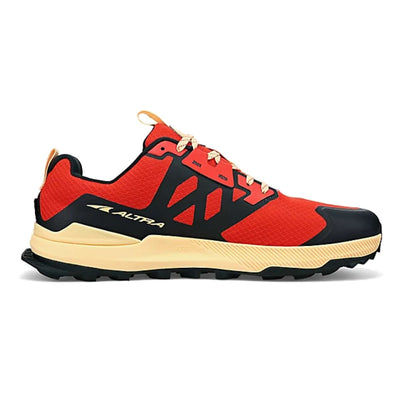 Altra Lone Peak 7.0 - Mens | Trail Running Shoes | Further Faster Christchurch NZ #red-orange