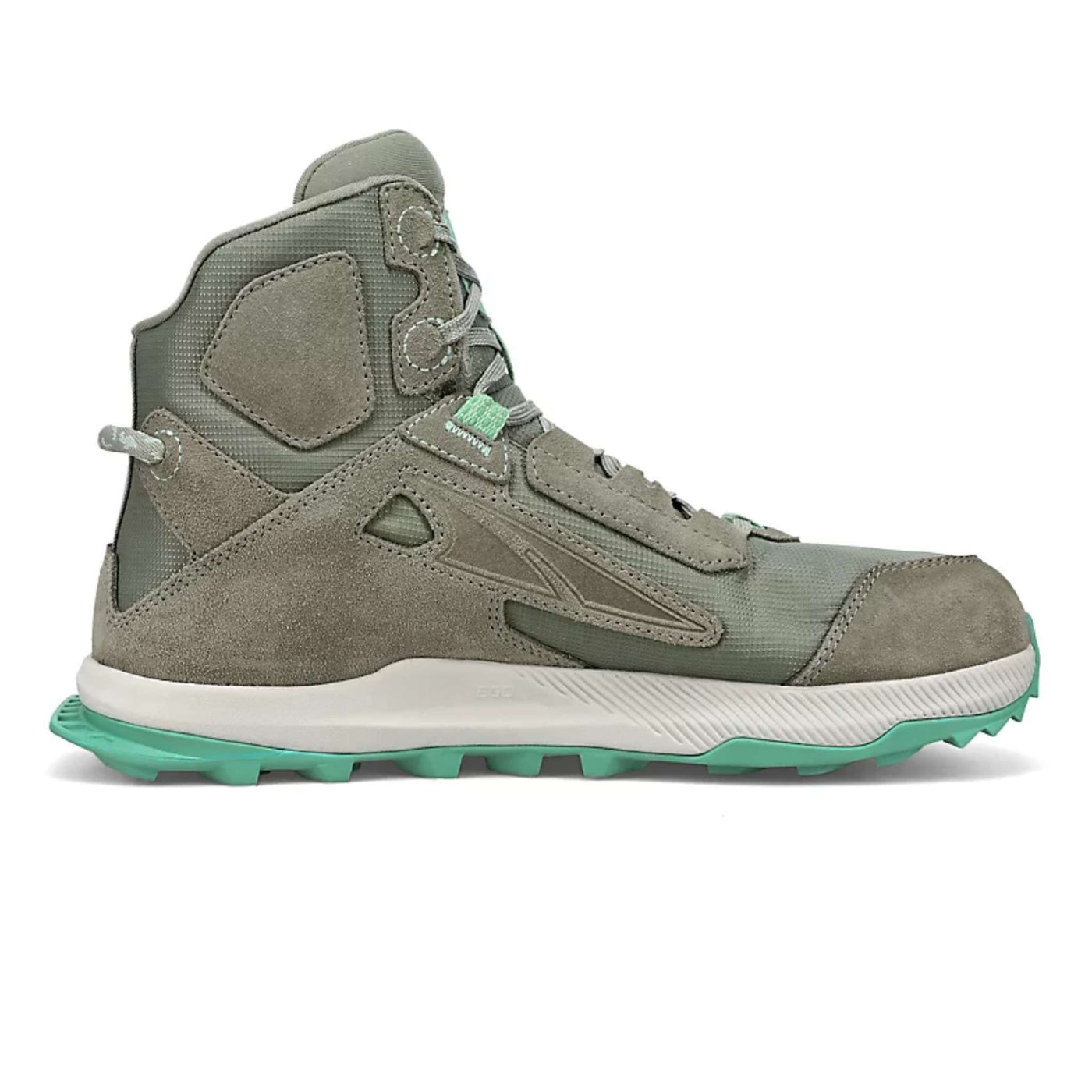 Altra Lone Peak Hiker 2 - Womens | Womens Hiking Boots NZ | Further Faster Christchurch NZ #grey-green-altra