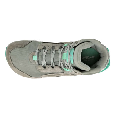 Altra Lone Peak Hiker 2 - Womens | Womens Hiking Boots NZ | Further Faster Christchurch NZ #grey-green-altra