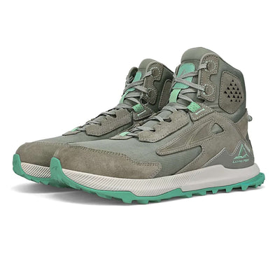 Altra Lone Peak Hiker 2 - Womens | Womens Hiking Boots NZ | Further Faster Christchurch NZ #grey-green-altra