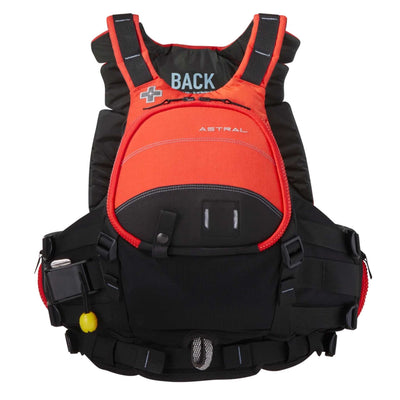 Astral Green Jacket | Whitewater Kayaking PFD | Astral NZ | Further Faster Christchurch NZ #fire-orange