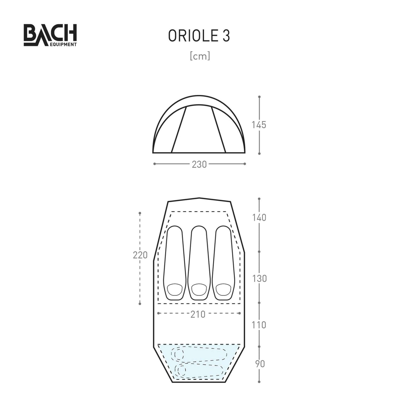 Bach Tent Oriole 3 | 3 Person 4 Season Tent NZ | Further Faster Christchurch NZ #willow-bough-green