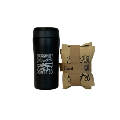 Backcountry Coffee and Cup Combo | Camp Kitchen NZ | Further Faster Christchurch NZ #black