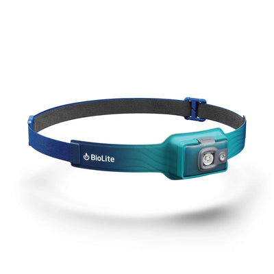 BioLite Headlamp 325 Lumens | Camping Headlamp and Lantern NZ | Further Faster Christchurch NZ #teal-navy