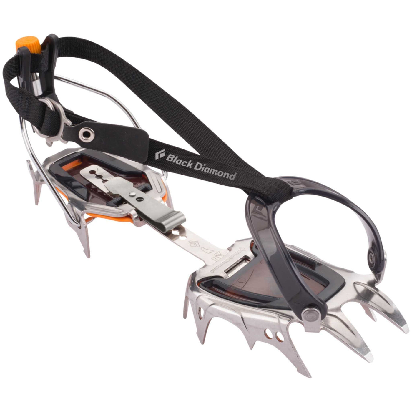 Black Diamond Clip Stainless Steel Serac Crampon | Winter Crampons | Further Faster Christchurch NZ