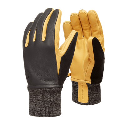 Black Diamond Dirt Bag Glove | Leather Gloves NZ | Black DIamond NZ | Further Faster Christchurch NZ #black