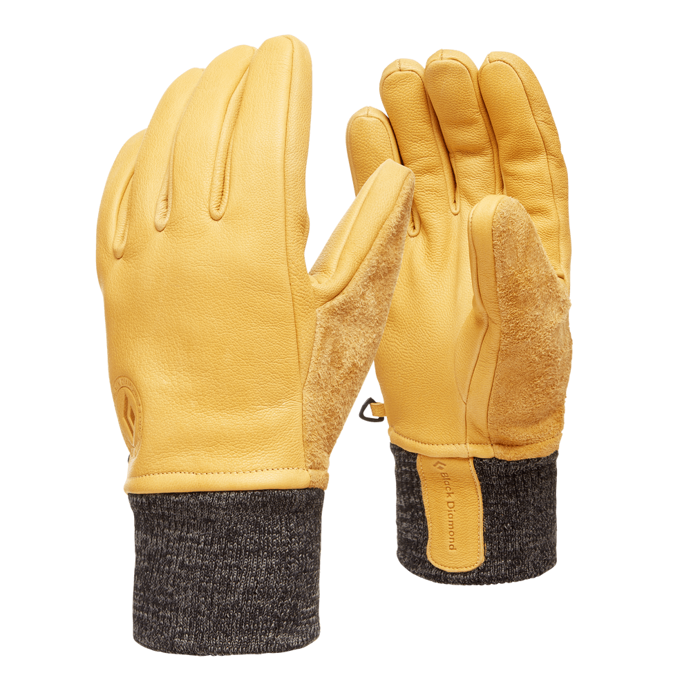 Black Diamond Dirt Bag Glove | Leather Gloves NZ | Black DIamond NZ | Further Faster Christchurch NZ #neutral