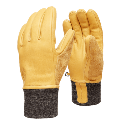 Black Diamond Dirt Bag Glove | Leather Gloves NZ | Black DIamond NZ | Further Faster Christchurch NZ #neutral
