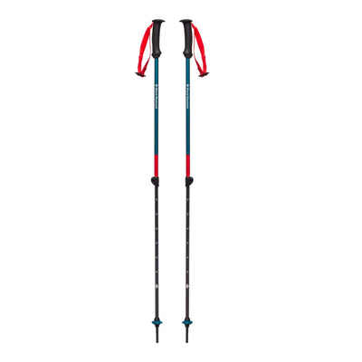 Black Diamond First Strike Trek Kids Poles | Walking Poles | Further Faster Christchurch NZ #fjord-blue