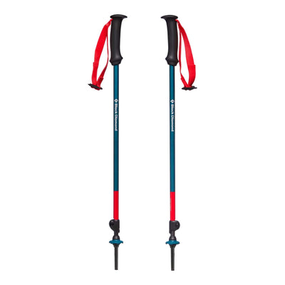 Black Diamond First Strike Trek Kids Poles | Walking Poles | Further Faster Christchurch NZ #fjord-blue