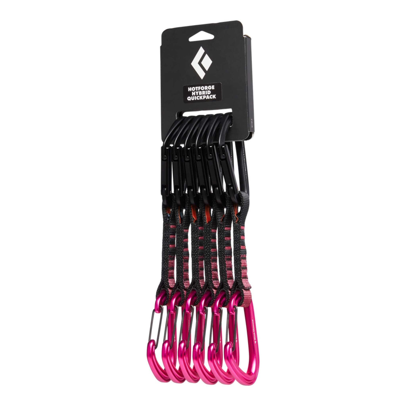 Black Diamond Hotforge Hybrid Quickpack | Rock Climbing Quickdraws | Further Faster Christchurch NZ #ultra-pink