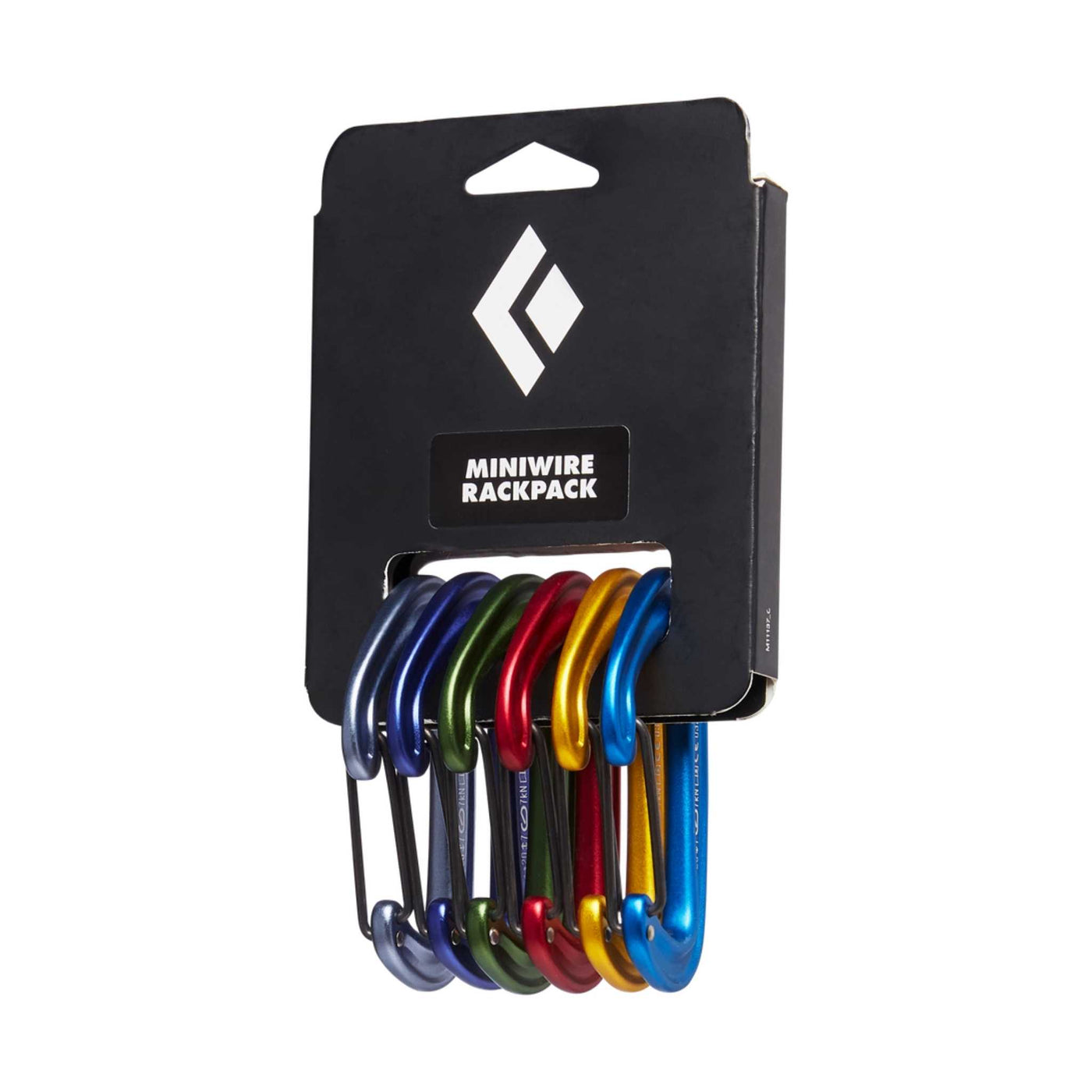 Black Diamond Miniwire Rackpack | Lightweight Rock Climbing Carabiner Set | Further Faster Christchurch NZ