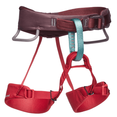 Black Diamond Momentum Harness Kids | Childs Climbing Harness NZ | Black Diamond NZ | Further Faster Christchurch NZ #wild-rose