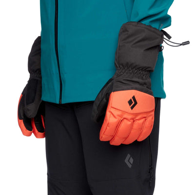 Black Diamond Recon Gloves - Womens  | Snow & Ski Gloves | Further Faster Christchurch NZ #persimmon