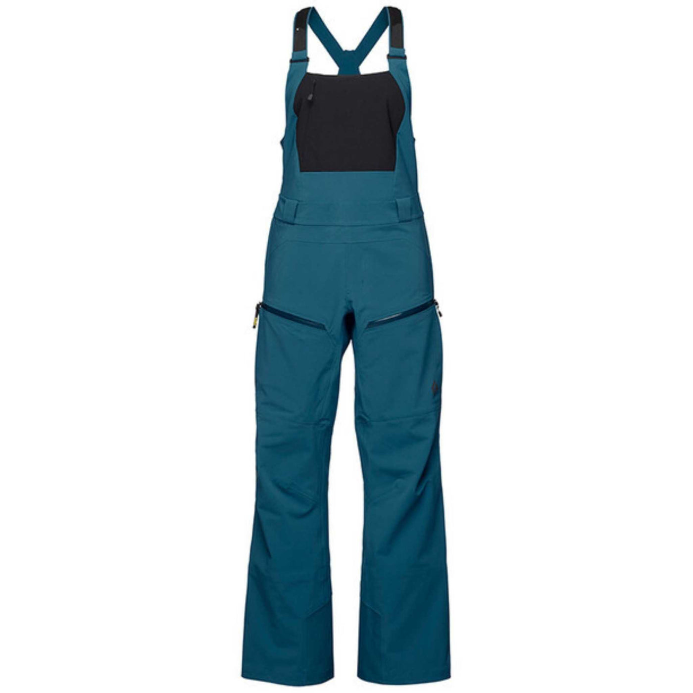 Black Diamond Recon Stretch Bibs - Womens NZ | Ski & Snowboard Bib | Further Faster Christchurch NZ #azurite