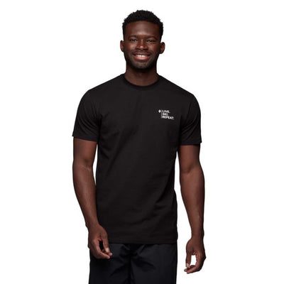 Black Diamond Ski Mountaineering T-Shirt - Mens | Active Clothing | Further Faster Christchurch NZ #black