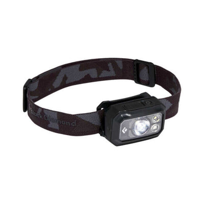 Black Diamond Storm 400 Headlamp | Outdoor Head Torch | Further Faster Christchurch NZ #black