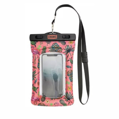 Chums Phone Float - Print | Travel Accessories NZ | Further Faster Christchurch NZ #pink-tiki