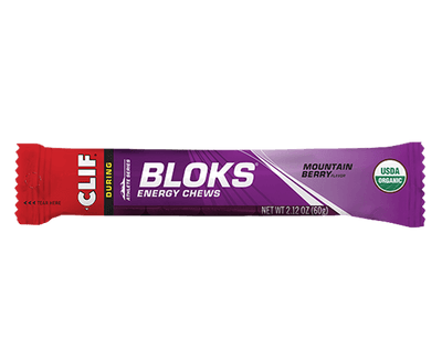 Clif Bloks Energy Chews Mountain Berry  | Sports Supplements | Clif NZ | Further Faster NZ