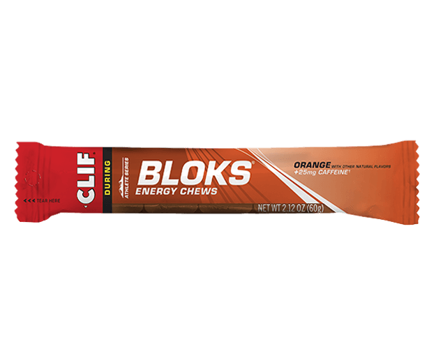 Clif Bloks Energy Chews - Orange | Sports Supplements | Clif NZ | Further Faster NZ