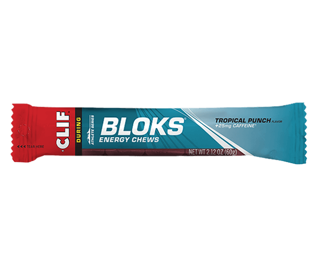 Clif Bloks Energy Chews - Tropical Punch   | Sports Supplements | Clif NZ | Further Faster NZ