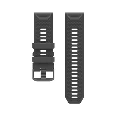 Coros Vertix 2 Watch Band - Silicone | Multisport Watch Band & Accessories | Further Faster Christchurch NZ #black-coros-v2s