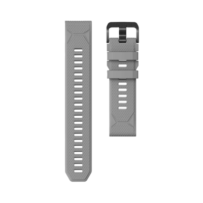 Coros Vertix 1 Watch Band - Silicone | Multisport Watch Band & Accessories | Further Faster Christchurch NZ #grey-coros