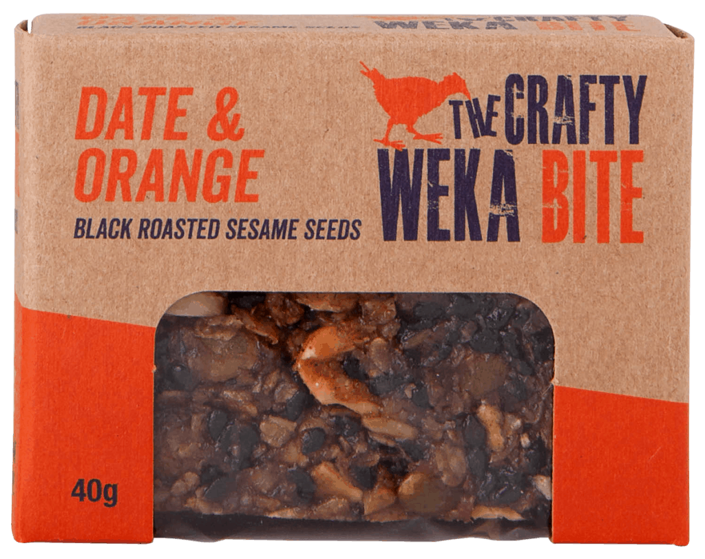The Crafty Weka Date and Orange Bar 40g | Further Faster NZ