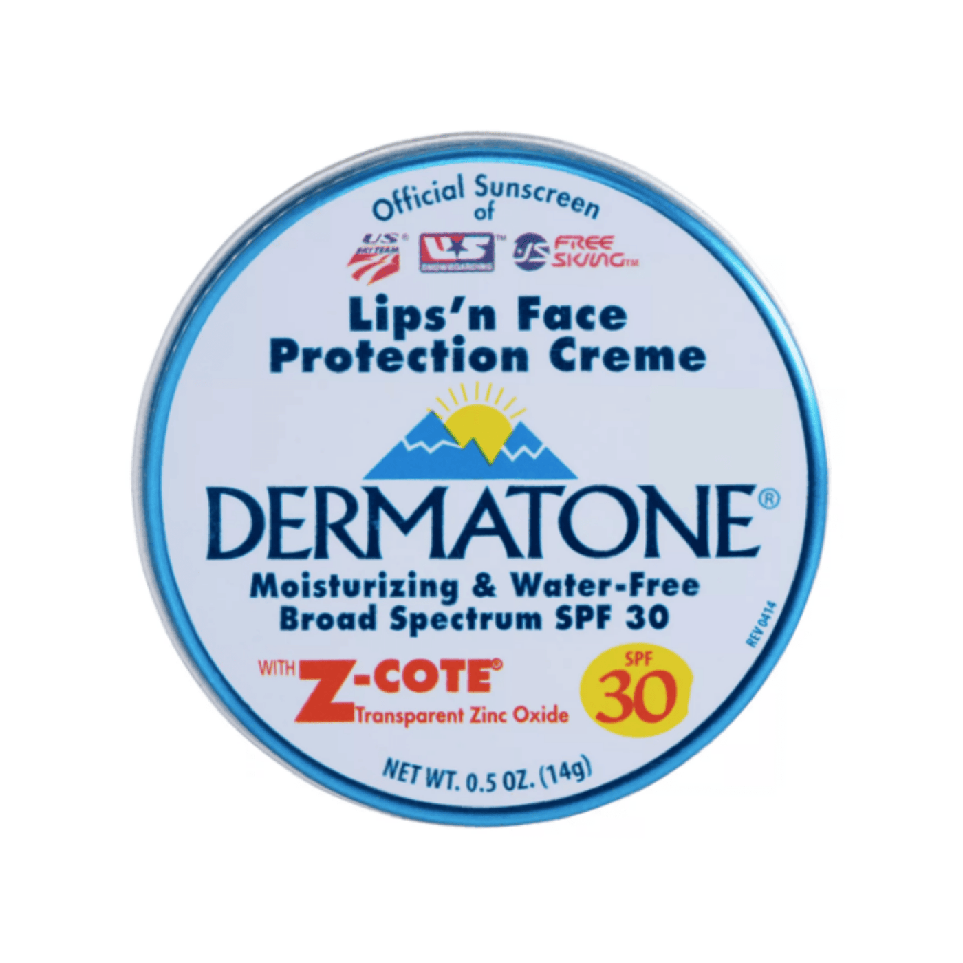 Dermatone Z-Cote Skin Protector Mini Tin SPF30 - 14g | Skin Protection | Further Faster Christchurch NZ