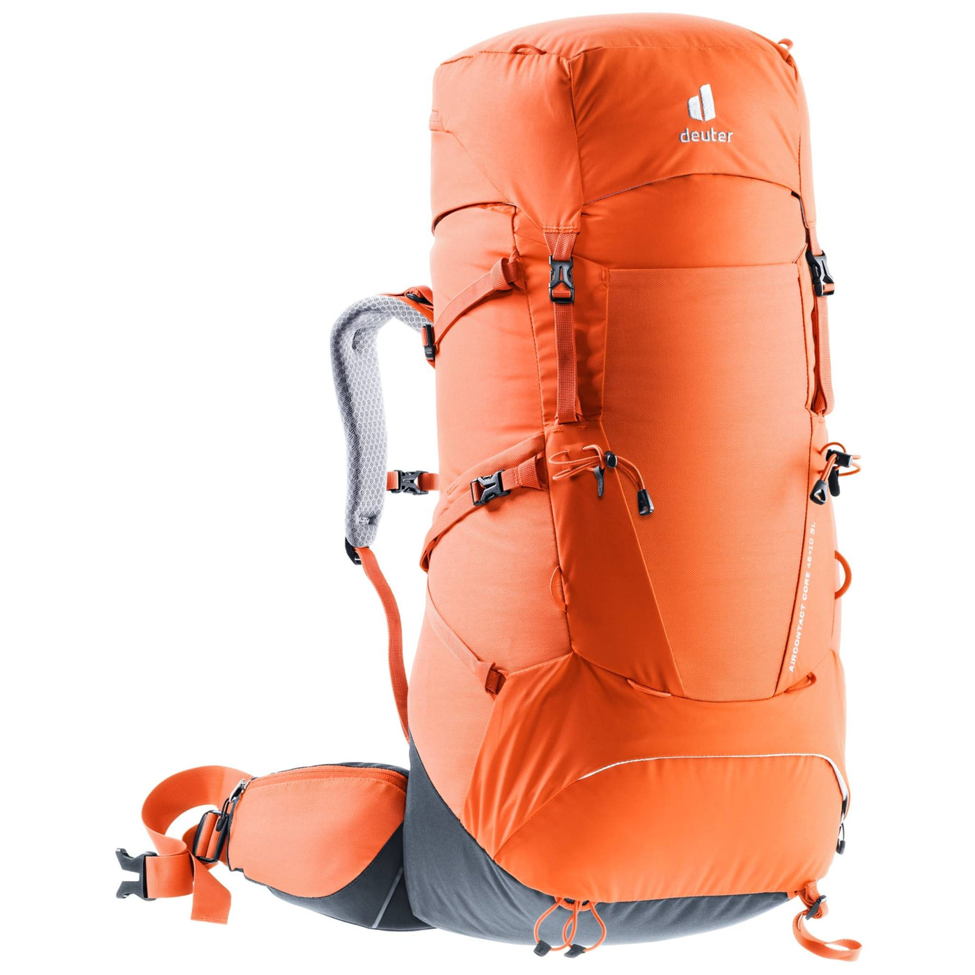 Deuter Aircontact Core 45 + 10 SL | Tramping & Hiking Packs NZ | Further Faster Christchurch NZ #paprika-graphite