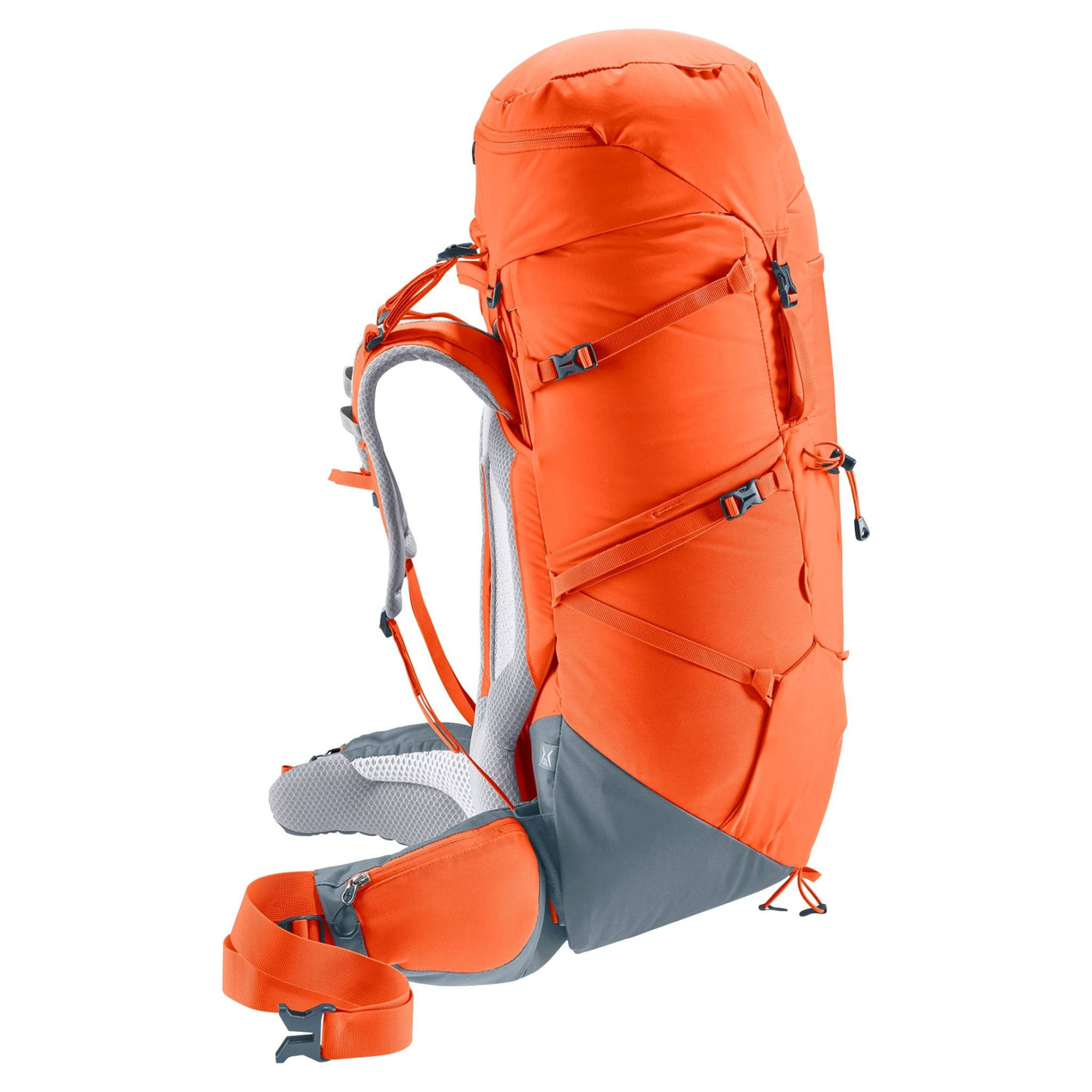 Deuter Aircontact Core 45 + 10 SL | Tramping & Hiking Packs NZ | Further Faster Christchurch NZ #paprika-graphite