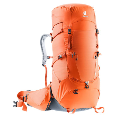 Deuter Aircontact Core 55 + 10 SL | Tramping & Hiking Packs NZ | Further Faster Christchurch NZ #paprika-graphite