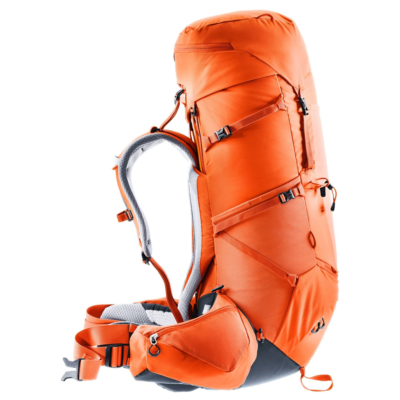 Deuter Aircontact Core 55 + 10 SL | Tramping & Hiking Packs NZ | Further Faster Christchurch NZ #paprika-graphite