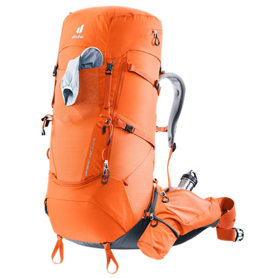 Deuter Aircontact Core 55 + 10 SL | Tramping & Hiking Packs NZ | Further Faster Christchurch NZ #paprika-graphite