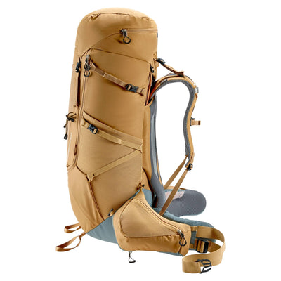 Deuter Aircontact Core 60 + 10 | Tramping & Hiking Packs NZ | Further Faster Christchurch NZ #almond-teal