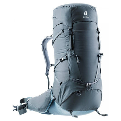 Deuter Aircontact Core 60 + 10 | Tramping & Hiking Packs NZ | Further Faster Christchurch NZ #graphite-shale