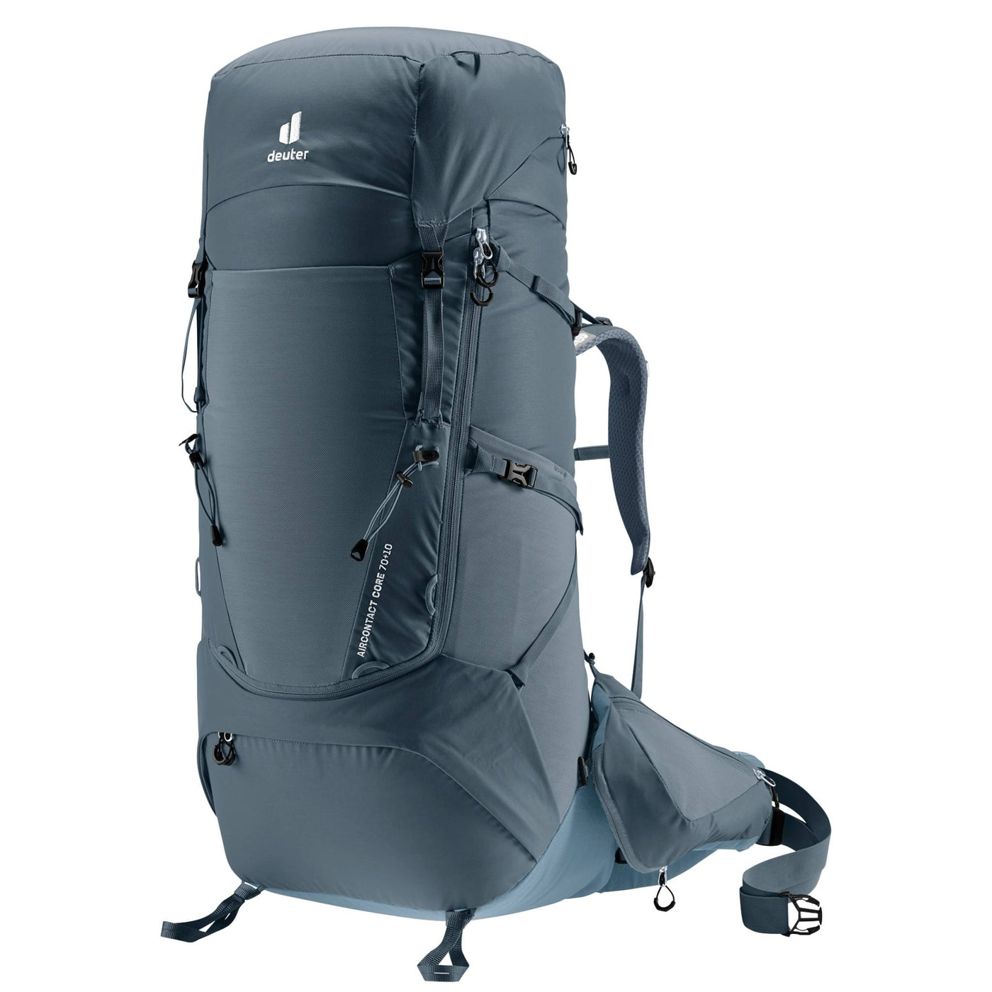 Deuter Aircontact Core 70 + 10 | Tramping & Hiking Packs | Further Faster Christchurch NZ #graphite-slate