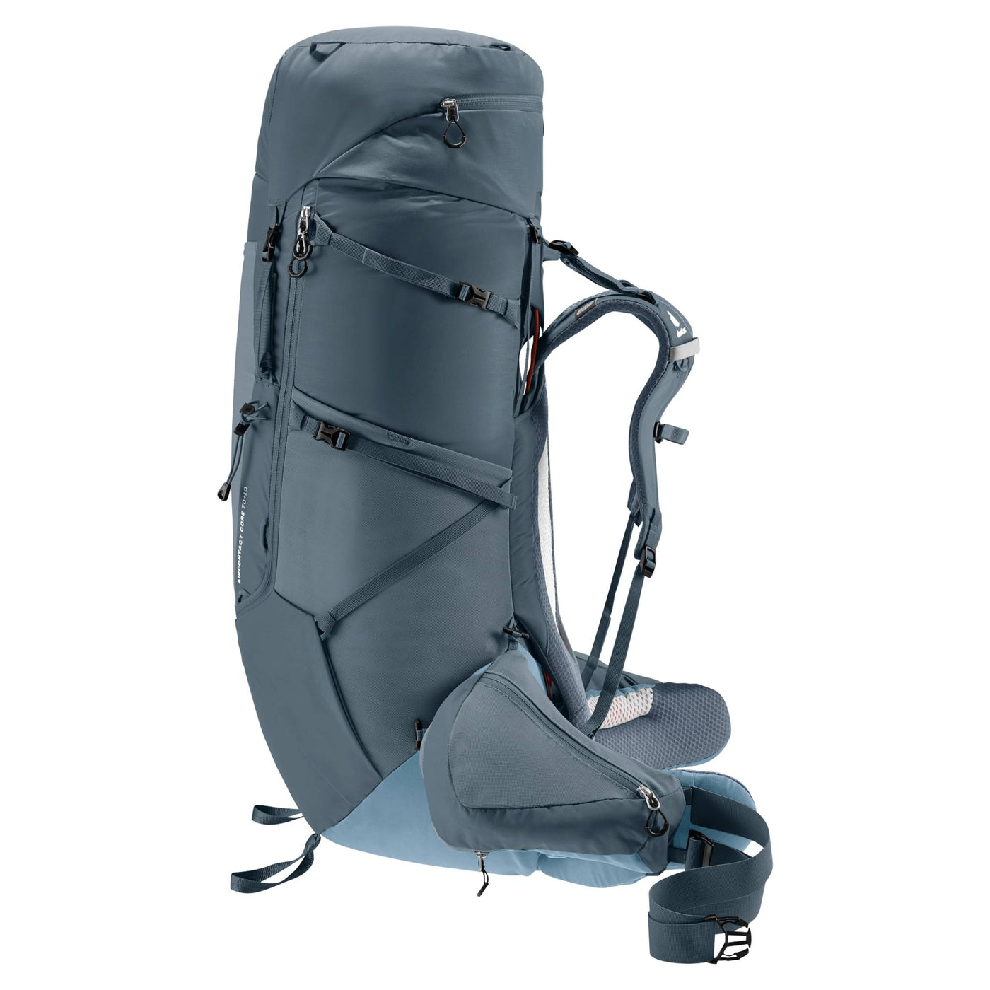 Deuter Aircontact Core 70 + 10 | Tramping & Hiking Packs | Further Faster Christchurch NZ #graphite-slate